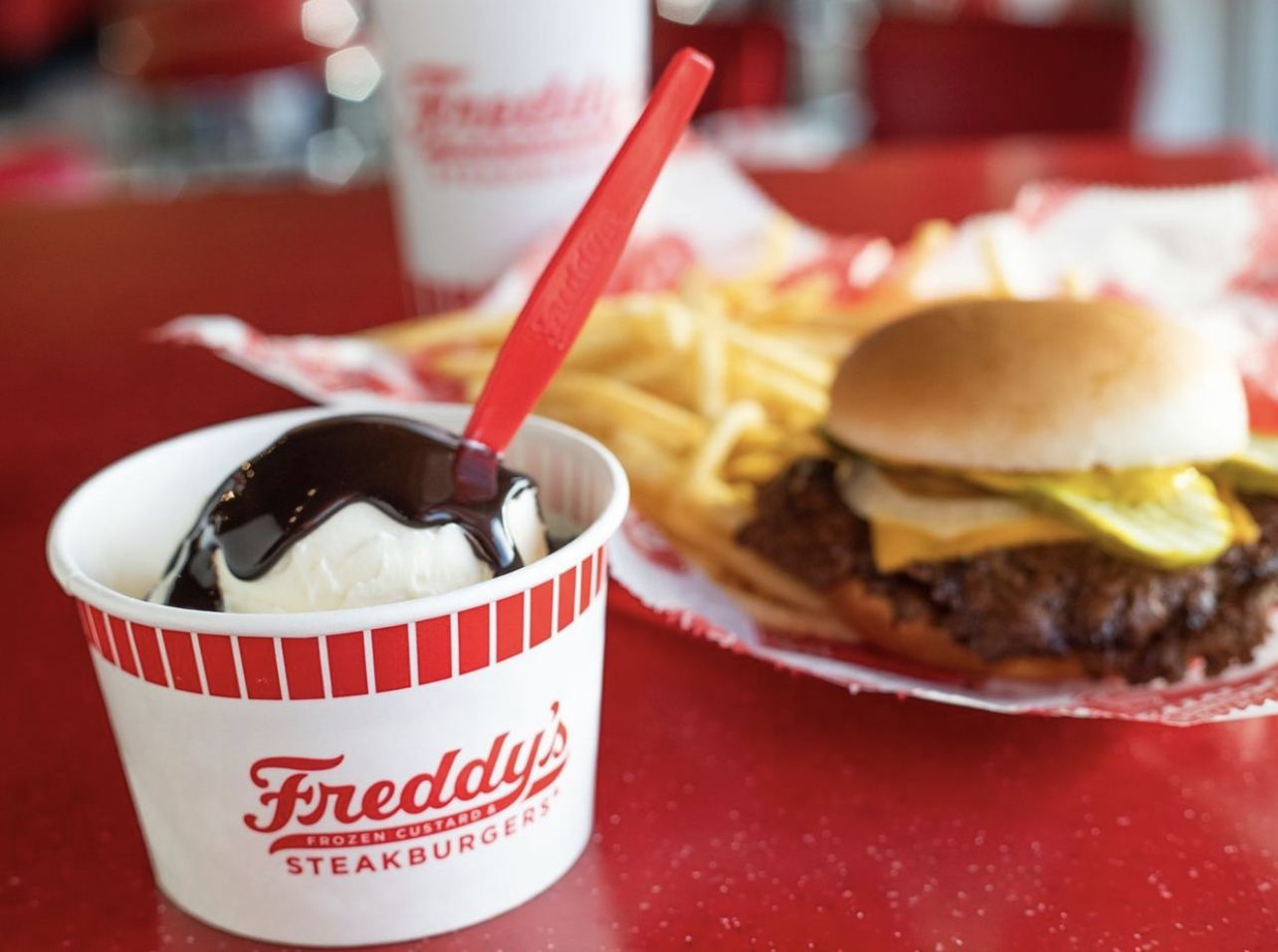 Freddy's Frozen Custard & Steakburgers.