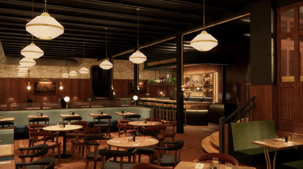 Hawksmoor Will Expand Beyond NYC and London to The LaSalle Street Cable Car Powerhouse in River North
